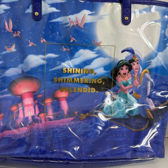 Disney Store Aladdin Beach Pool Tote Bag Shining Shimmering Splendid - Picture 2 of 10